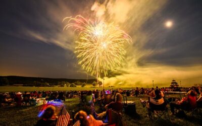 Great Meadow Lights Up